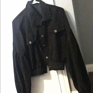 Western button up jacket